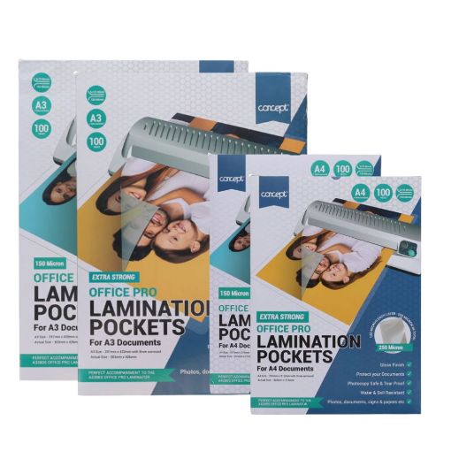 Picture of Concept Laminating Pouches Range