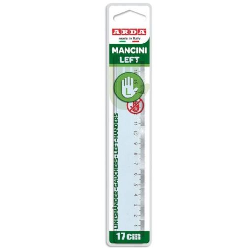 Picture of Arda Left-Handed Ruler 17cm