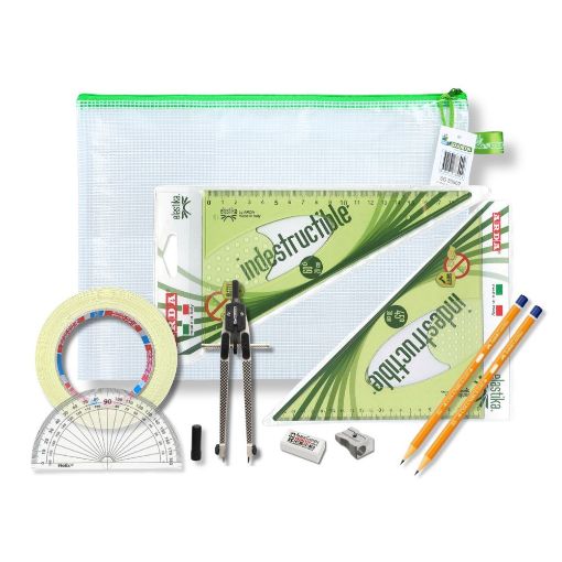 Picture of Pouch Bag with Tape & Elastika Set Square
