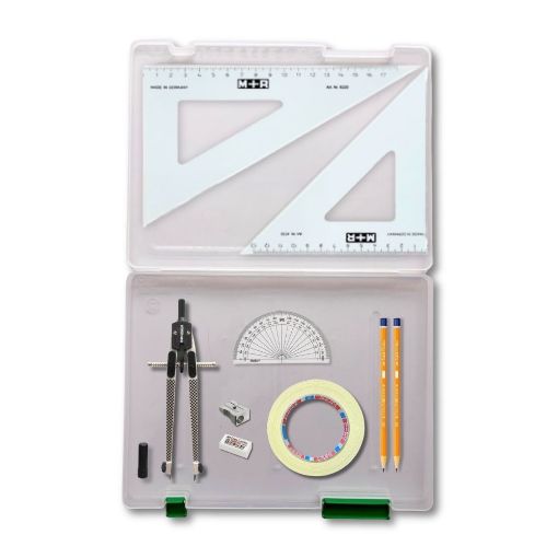Picture of Tuff Box with Tape & SG Set Square (0 at Edge)