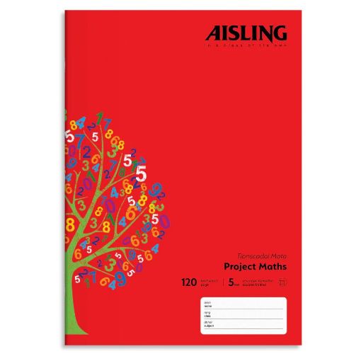 Picture of Aisling Project Maths A4 120 page 5mm