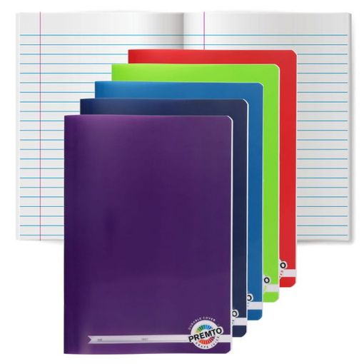 Picture of Premto Durable Cover Manuscript Book A4 160pg 3 Pack