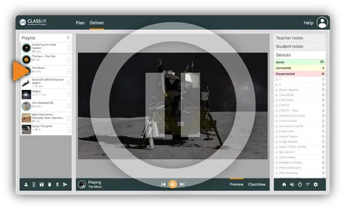 ClassVR attention mode to pause all headsets